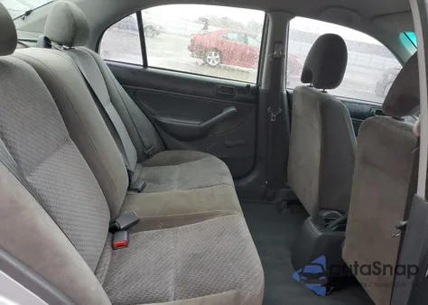 2003 Honda Civic Dx из США, поврежденный, VIN 2HGES16173H561576